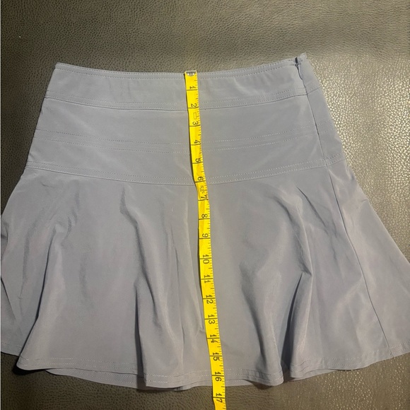 Athleta Skort Womens 0  Grey Everyday Swing Lightweight Inner Liner Skirt - Picture 8 of 8